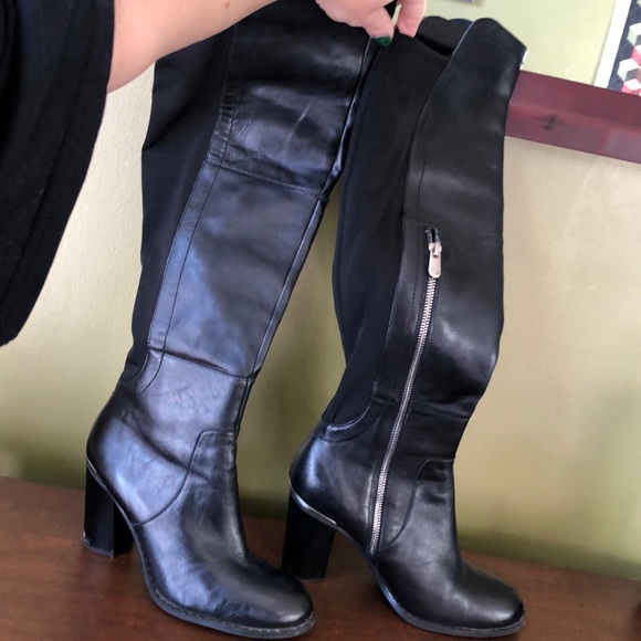 adrienne vittadini over the knee boots